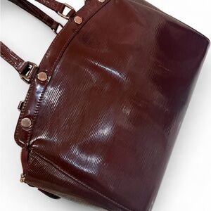 Louis Vuitton Prune Electric Epi Leather Brea MM Bag